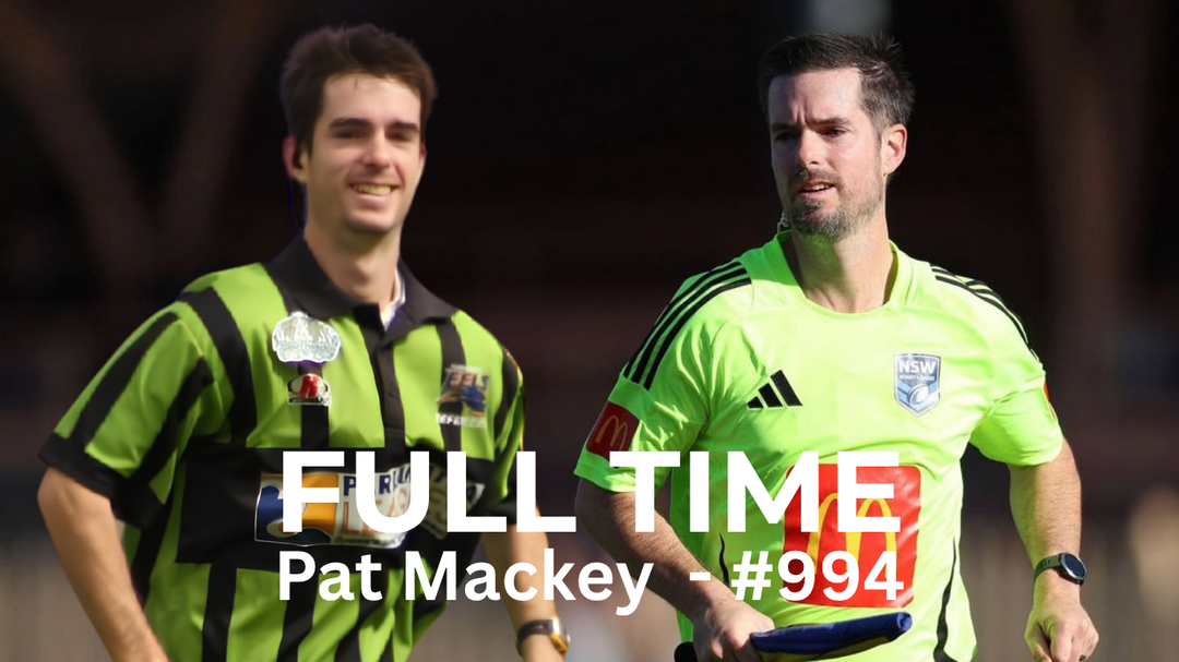 Pat Mackey Calls Full Time