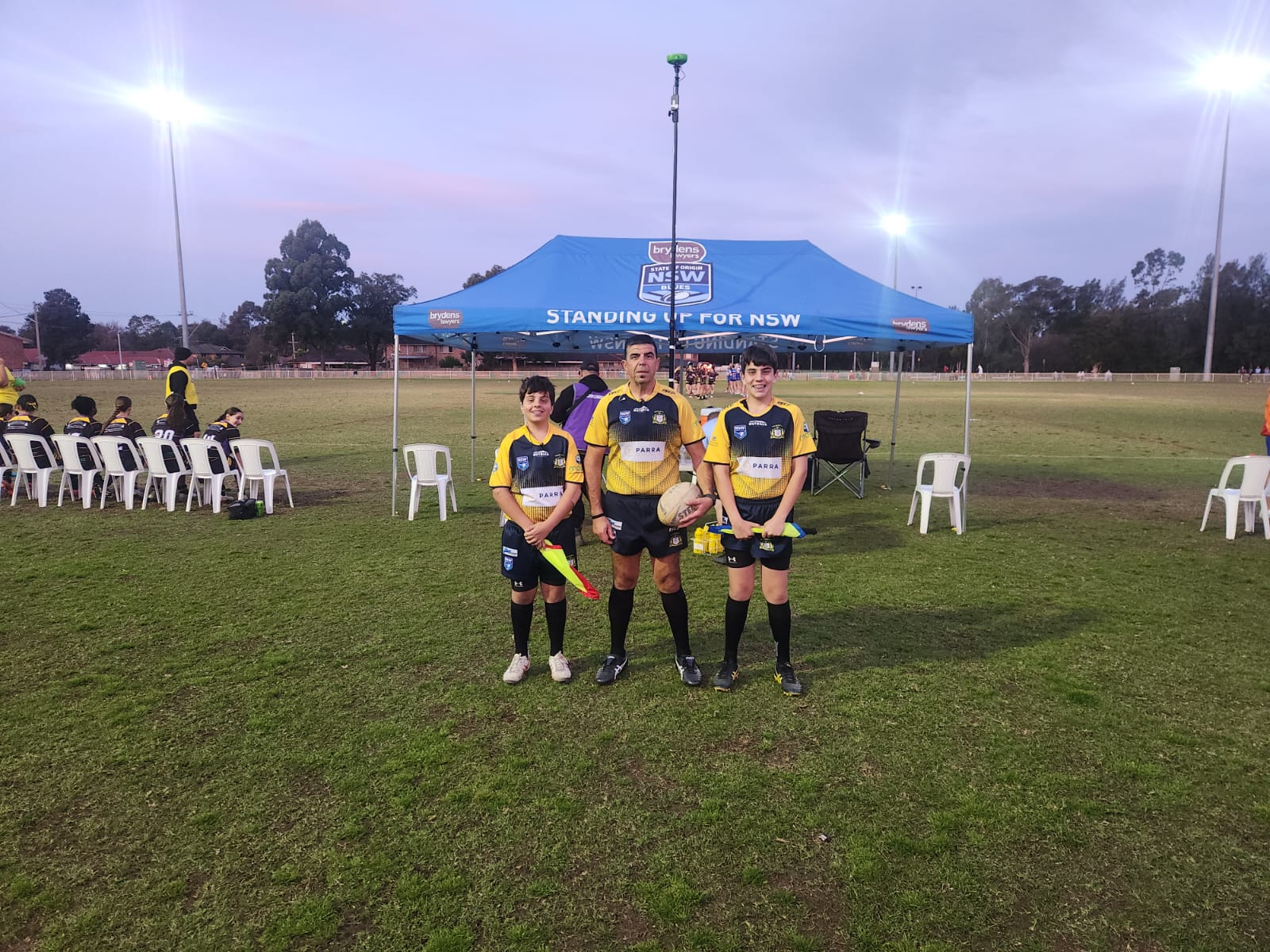 Making History: Father and Son Officiating Team