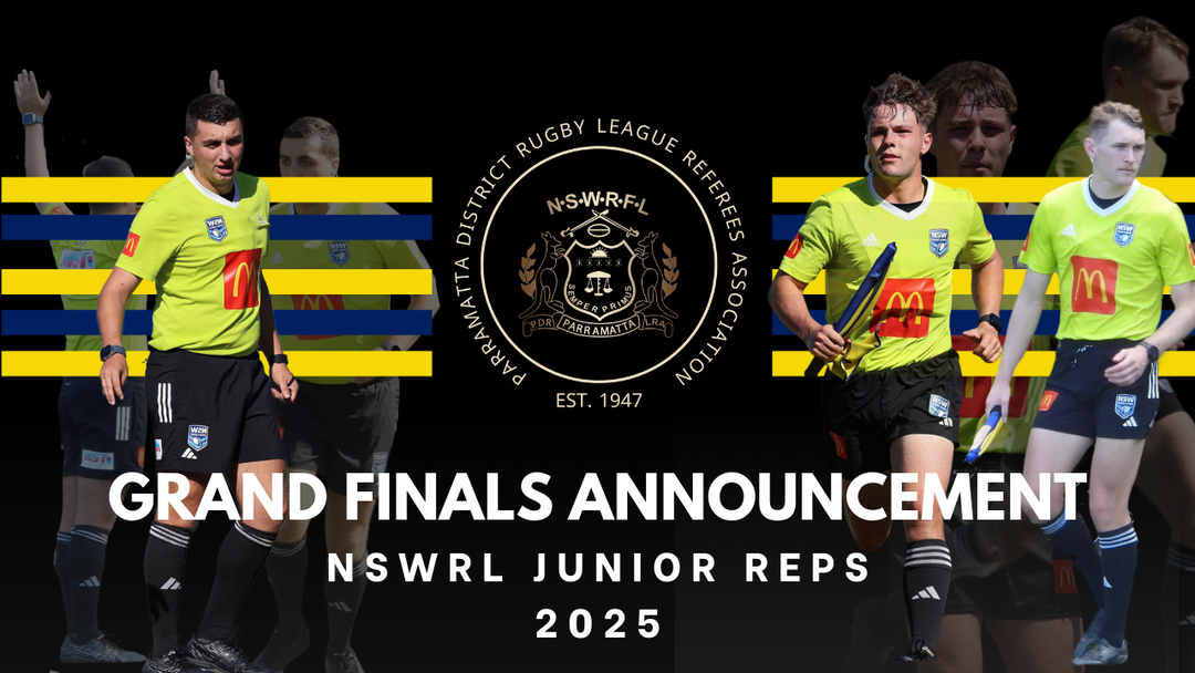 Parramatta Referees Celebrate Grand Final Appointments