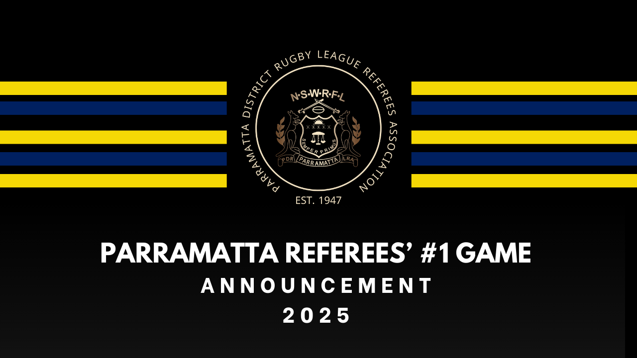 Parramatta Referees’ Number One Team Set for the District’s Biggest Stage