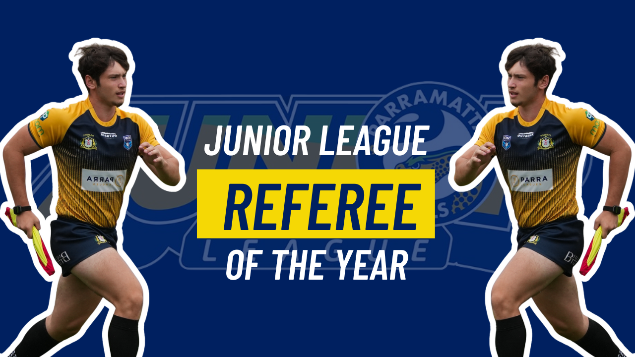 Rising Star Crowned Junior League Referee of the Year